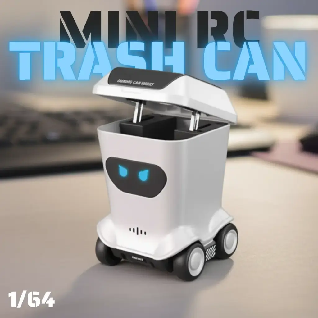 Mini RC Trash Can