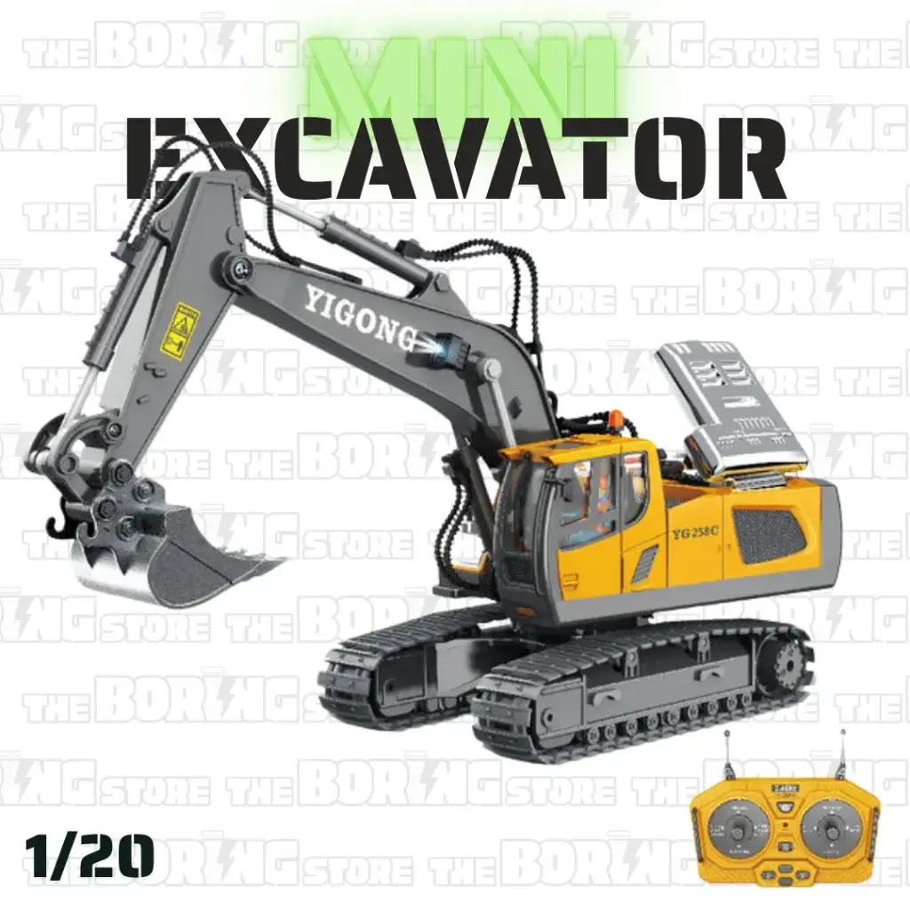 Mini Rc Excavator 1/20 11CH